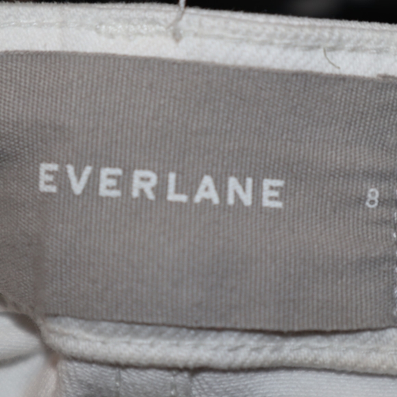 Everlane The Straight Leg Crop 8 Petite White - Picture 12 of 13
